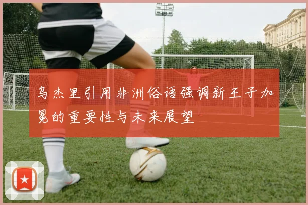 乌杰里引用非洲俗语强调新王子加冕的重要性与未来展望